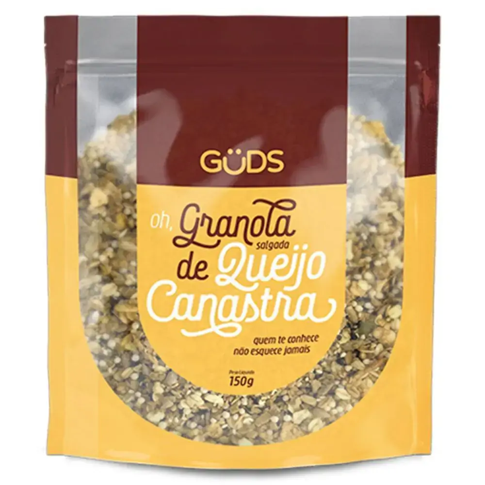 Granola Salgada De Queijo Canastra 150g Guds
