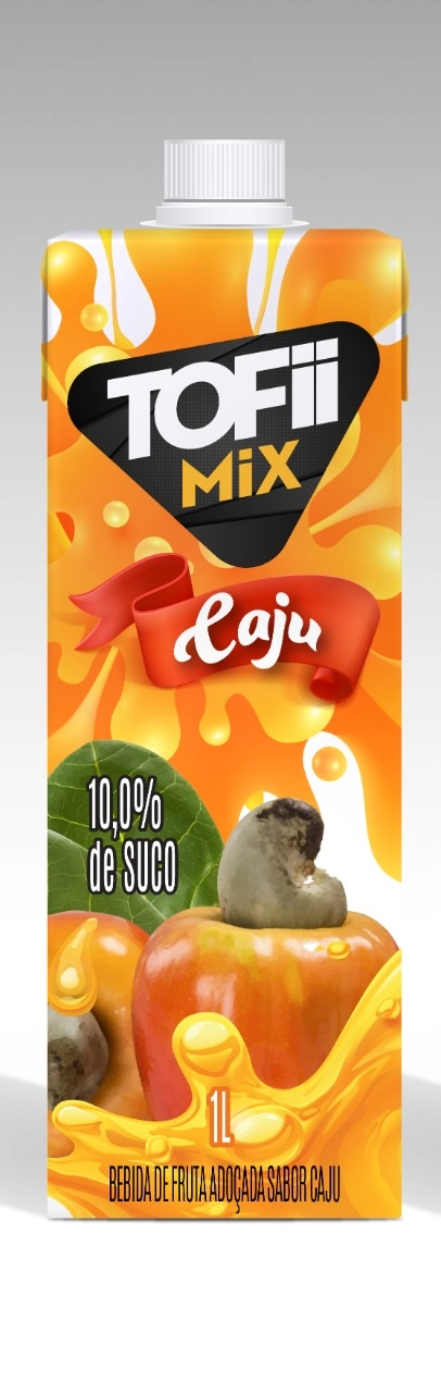 Bebida Fruta Tofii Mix Caju 1l