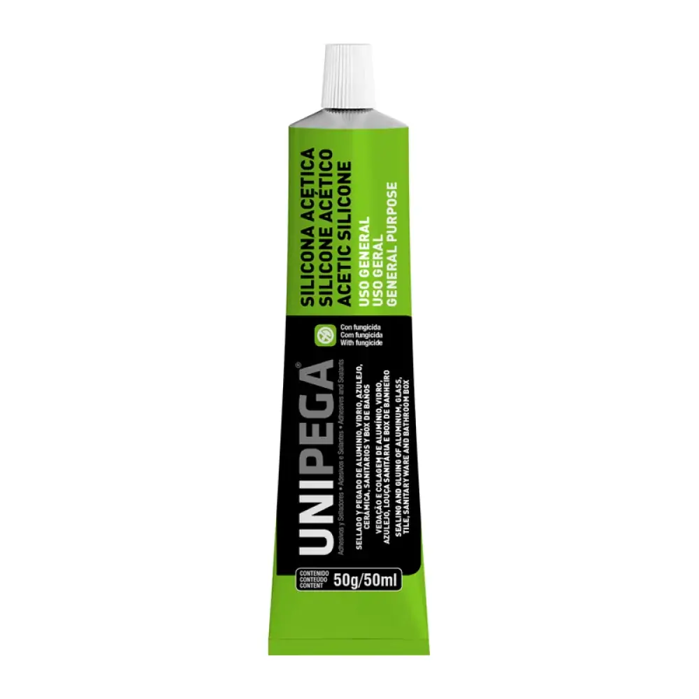 Silicone Adesivo 050g Unipega Incolor