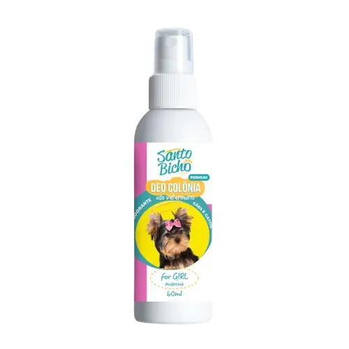 Desod.santo Bicho Deo Colonia Pet Femea 60ml