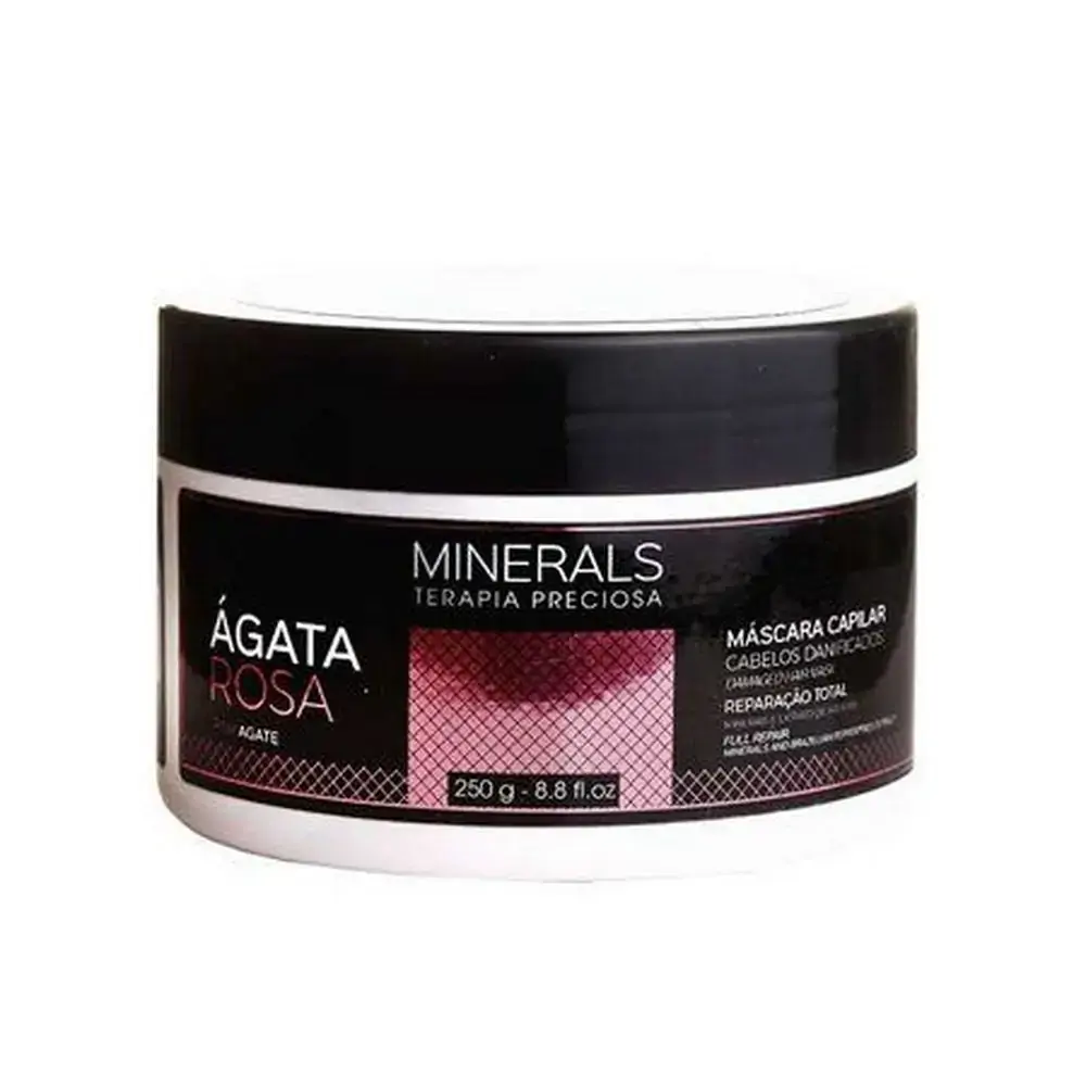Mascara Minerals Agata Rosa Reparacao Total 250g