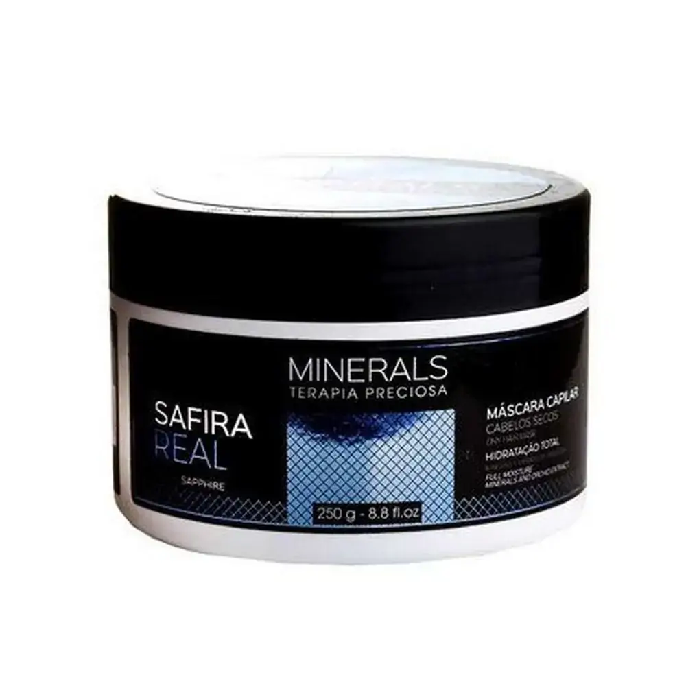 Mascara Minerals Safira Real Hidratacao Total 250g