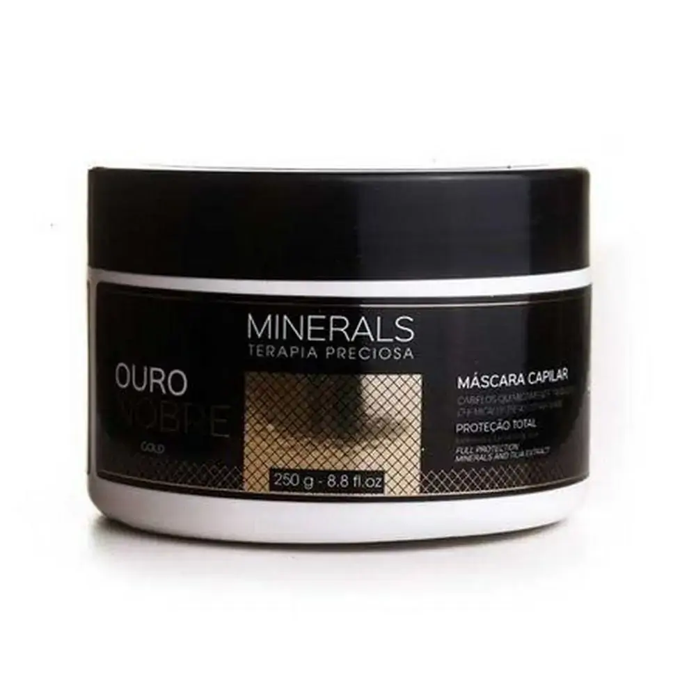 Mascara Minerals Ouro Nobre Quimic Tratados 250g