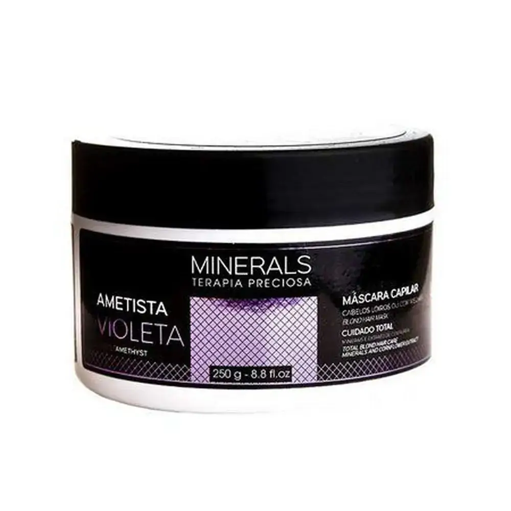 Mascara Minerals Ametista Violeta Loiros/mechas 250g