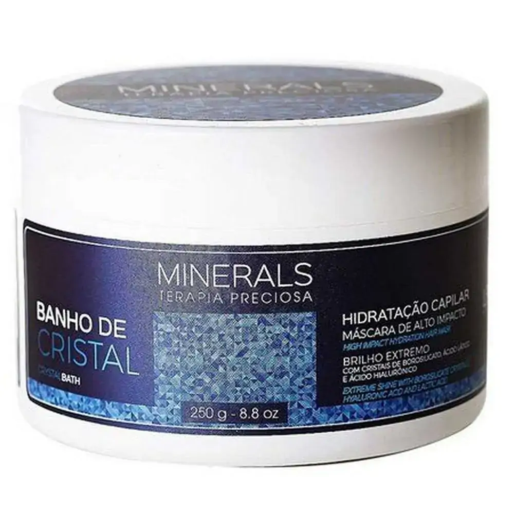 Mascara Minerals Banho De Cristal 250g