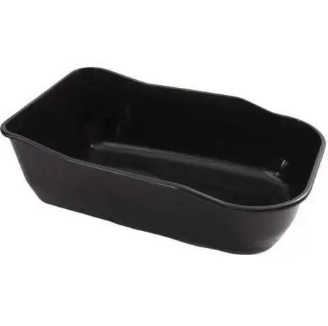 Bandeja Para Gatos Luxo Preto Durapets Un