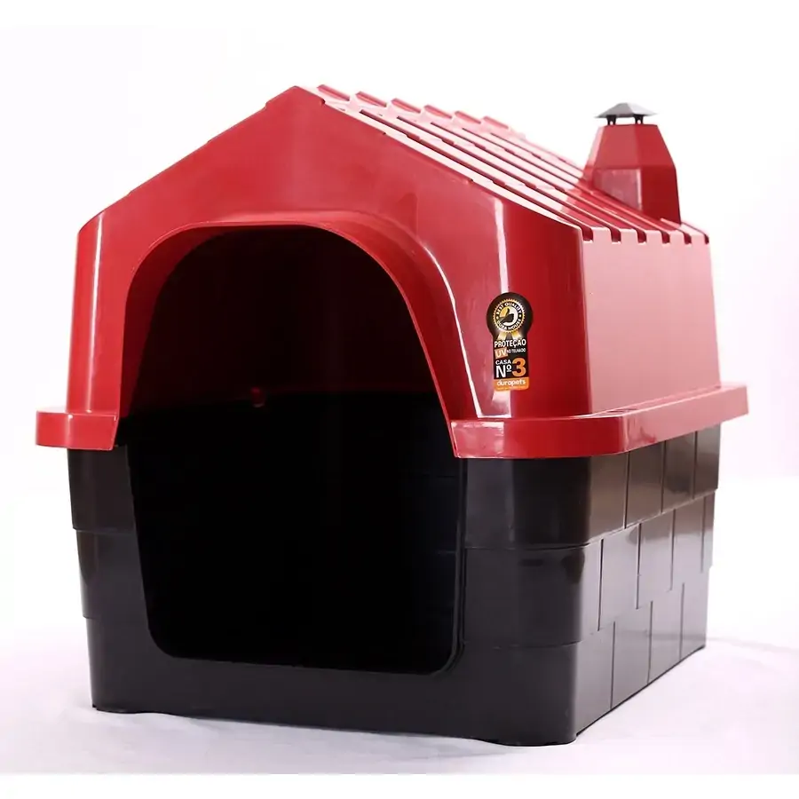 Casa De Cachorro N.4 Vermelho Durapets Un