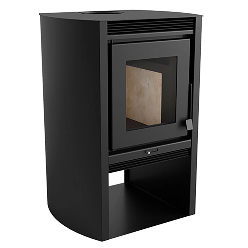 Calefator Aço Carbono de Dupla Combustão Montevideo 81x55x52cm Metávila