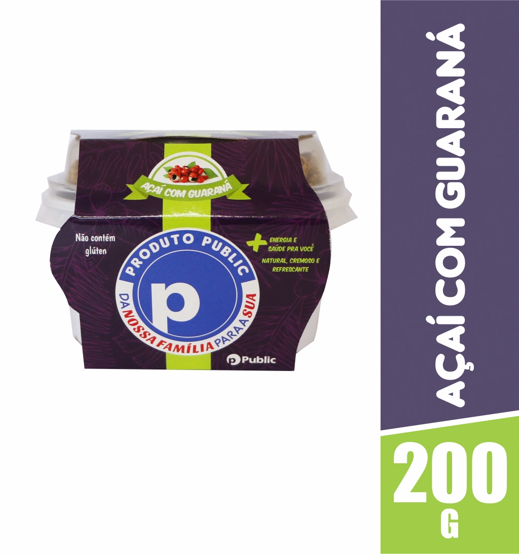 Acai Public 200g Guarana C/granola