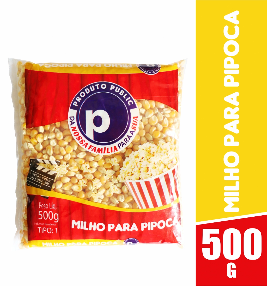 Milho De Pipoca 500g Public