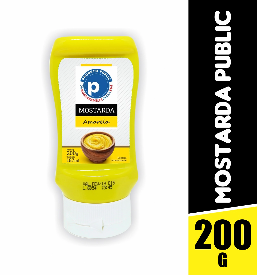 Mostarda 200g Public