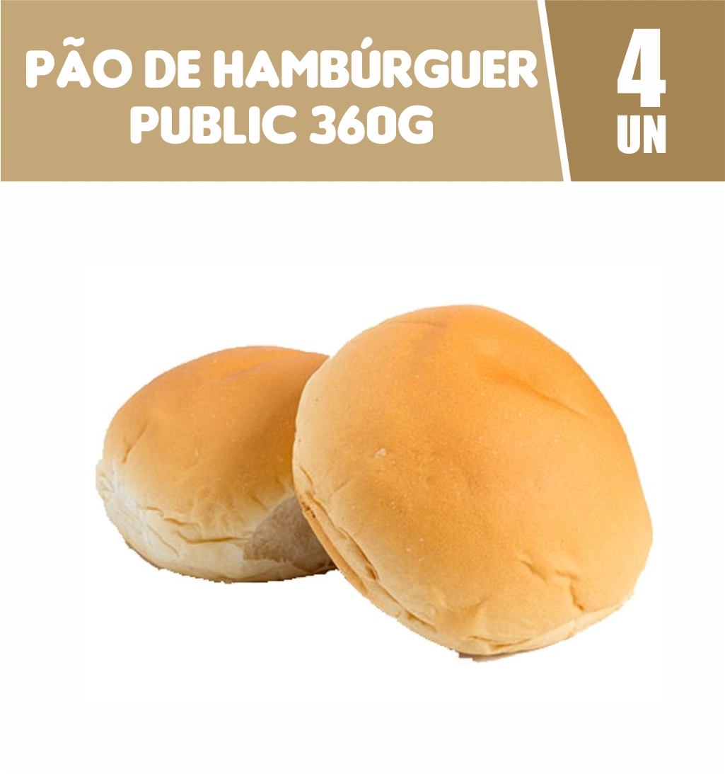 Pao Hamburguer Trad. 4x90g