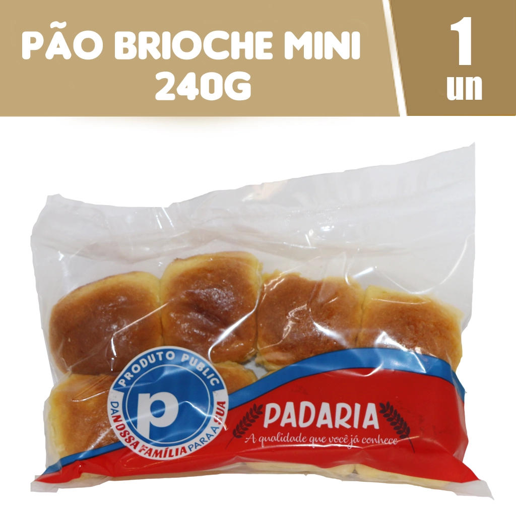 Pao Brioche Bol. 8x30g Public