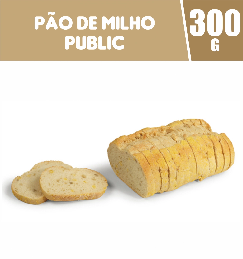 Pao Milho 300g Public