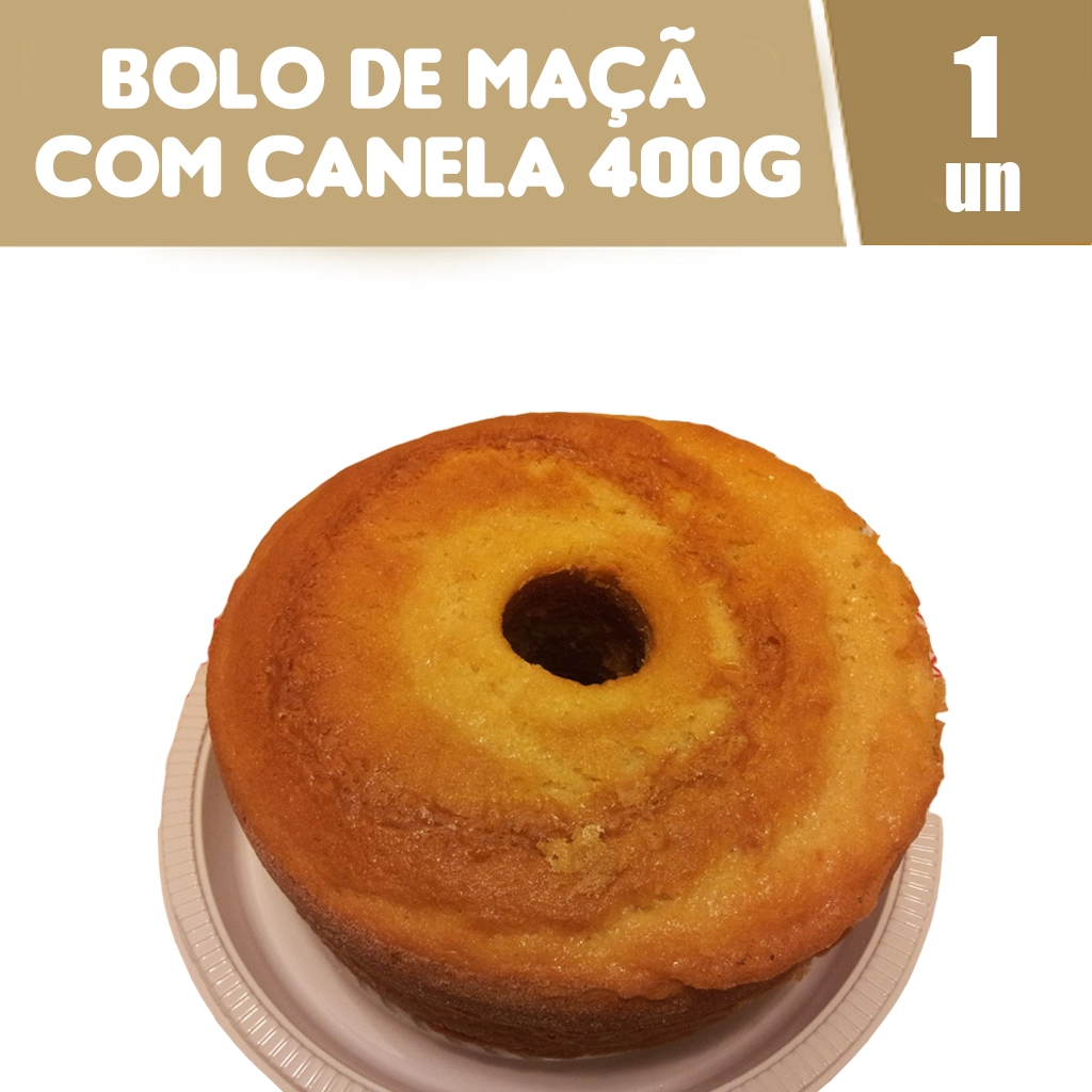 Bolo Public 400g Maca C/canela