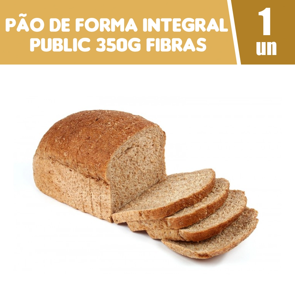 Pao Forma Integral Public 350g Fibras
