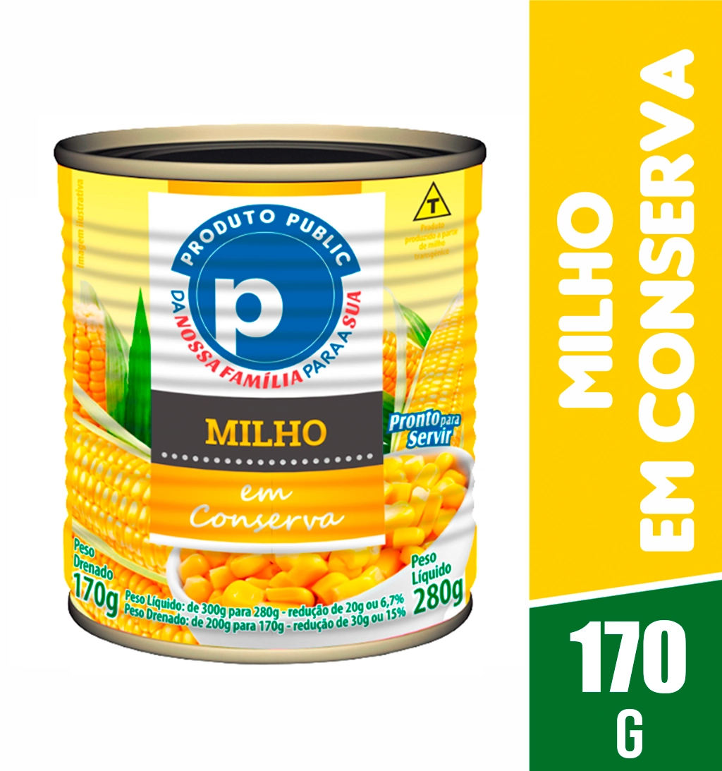 Milho Verde Public 200g Lata