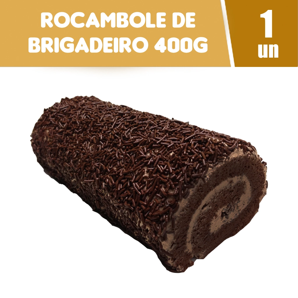 Rocambole Public 400g Brigadeiro
