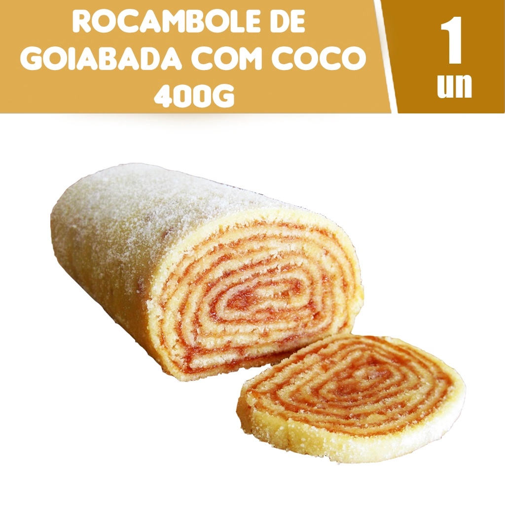 Rocambole Public 400g Goiabada C/ Coco