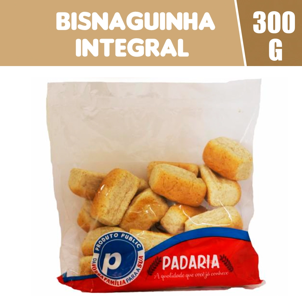 Bisnaguinha Public 300g Integral