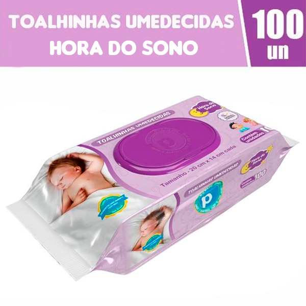 Toalha Umed Public Baby Hora Do Sono C/100 Lv Pg