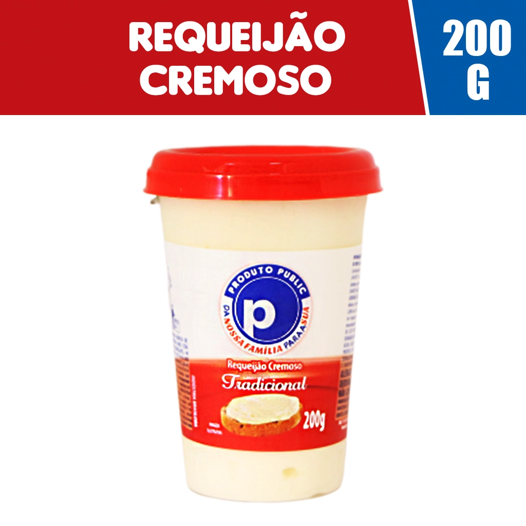 Requeijao Public 200g Tradicional