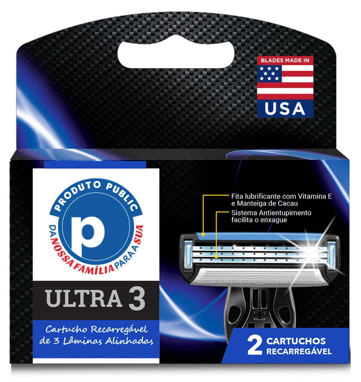 Carga Public 3 Laminas Ultra 3 Com 2und