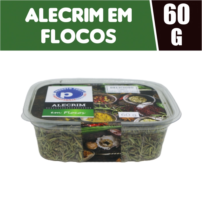 Alecrim Flocos Public 60g