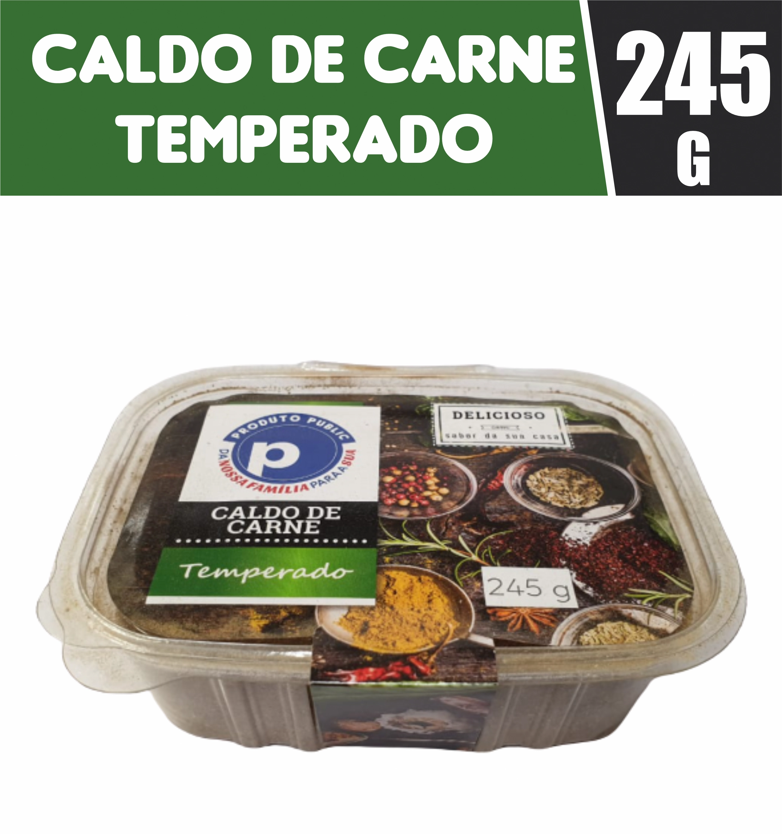 Caldo Carne Public 245g