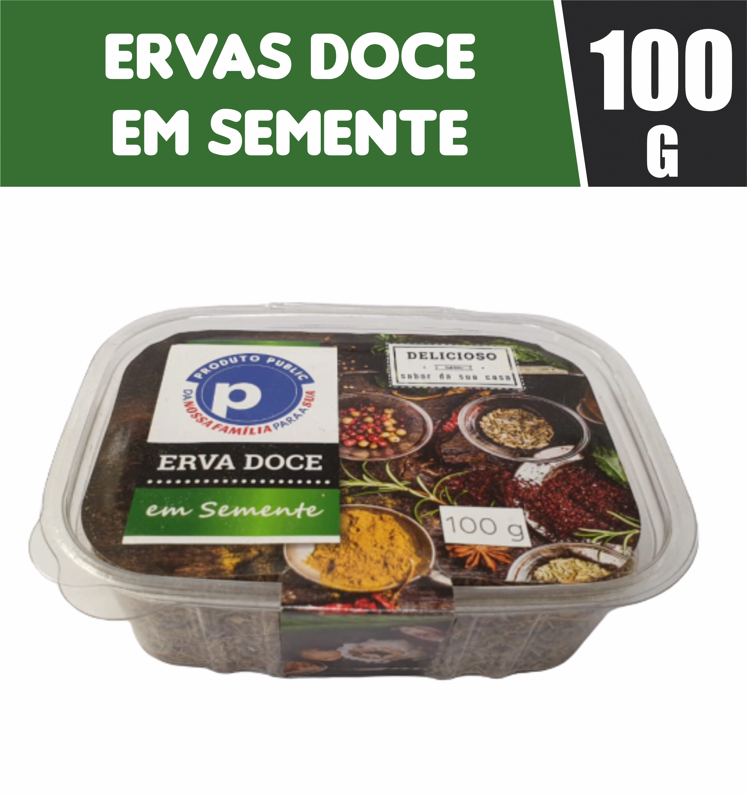 Erva Doce Semente Public 100g
