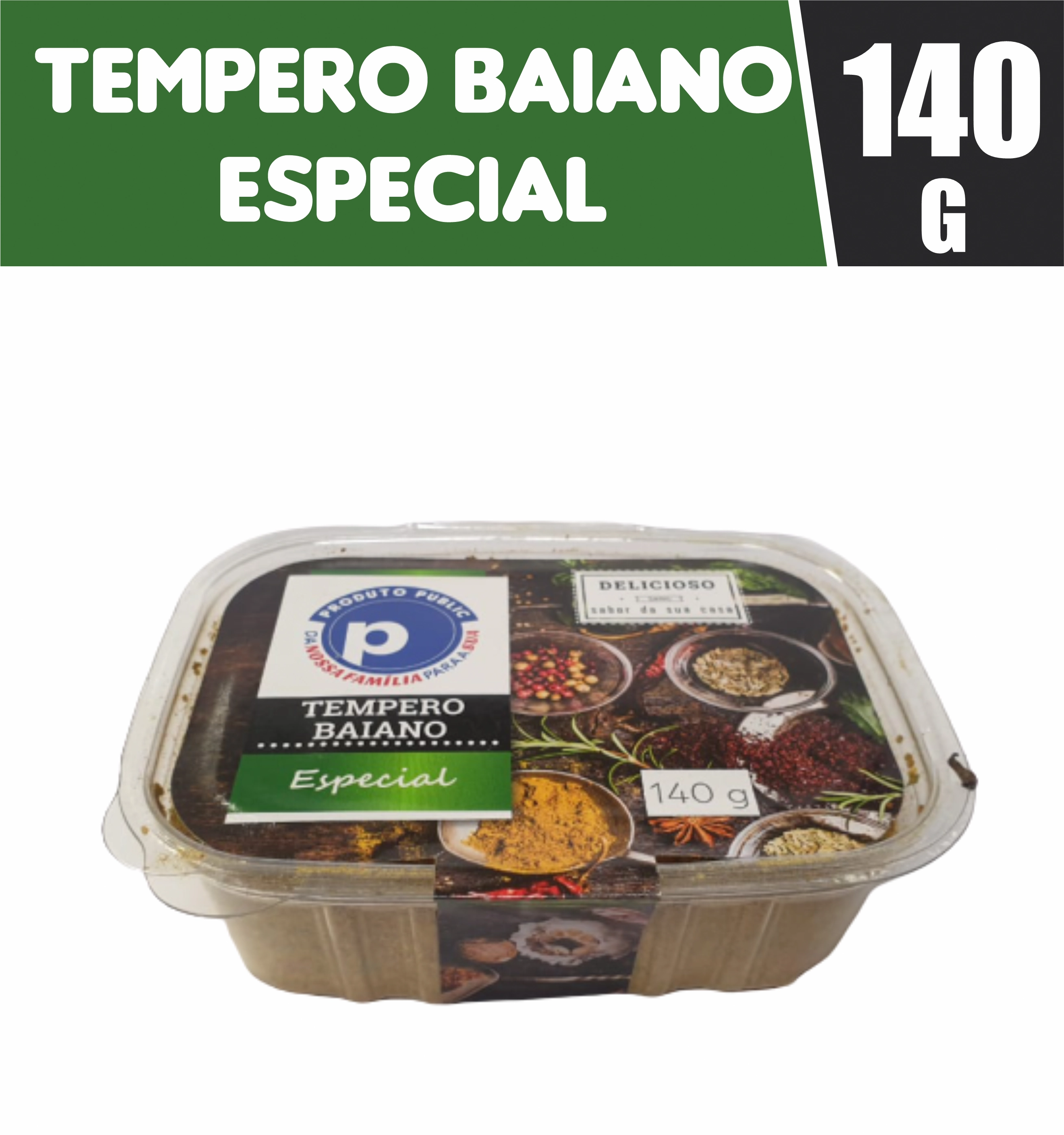 Tempero Baiano Especial Public 140g