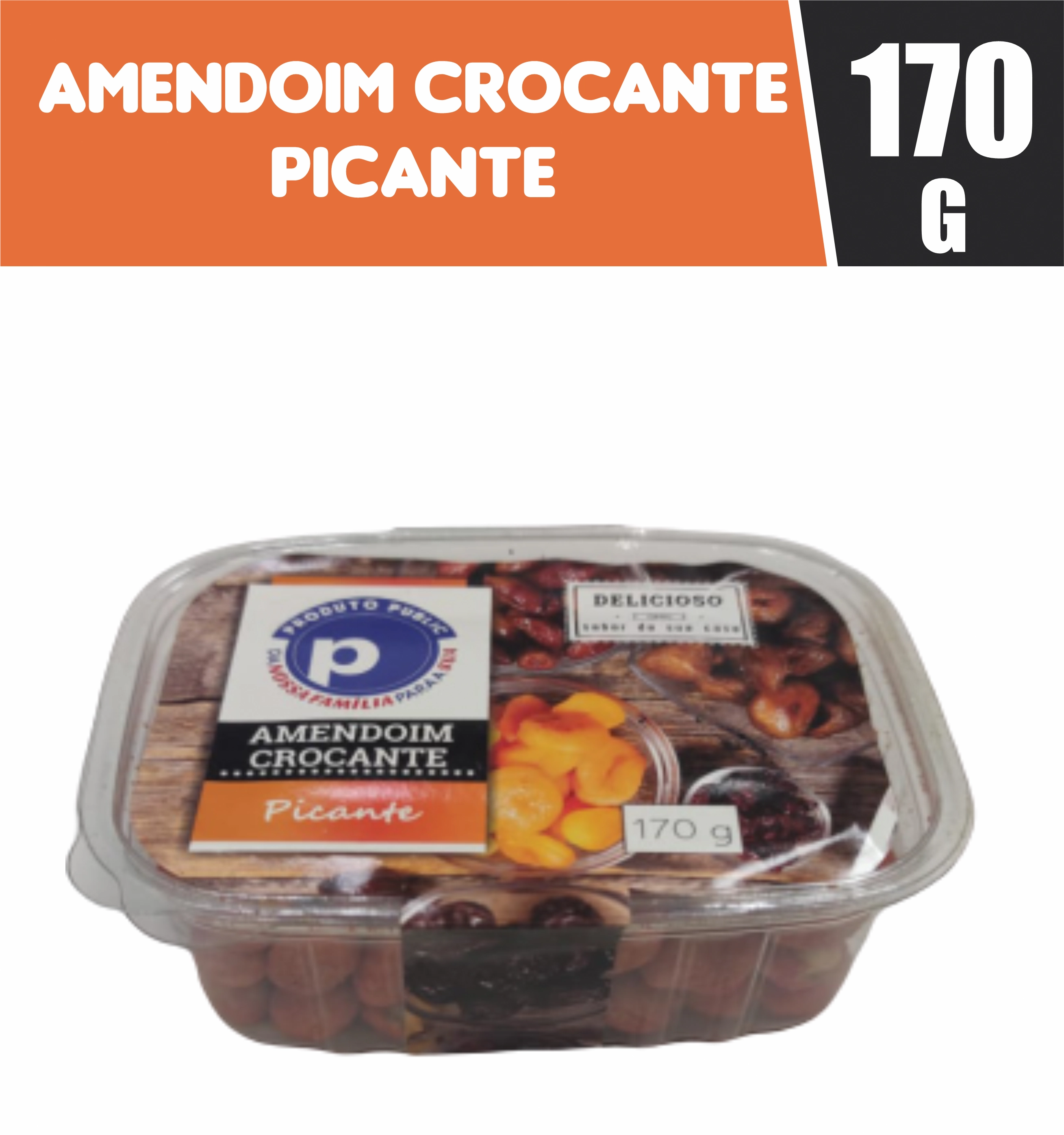 Amendoim Crocante Picante Public 170g