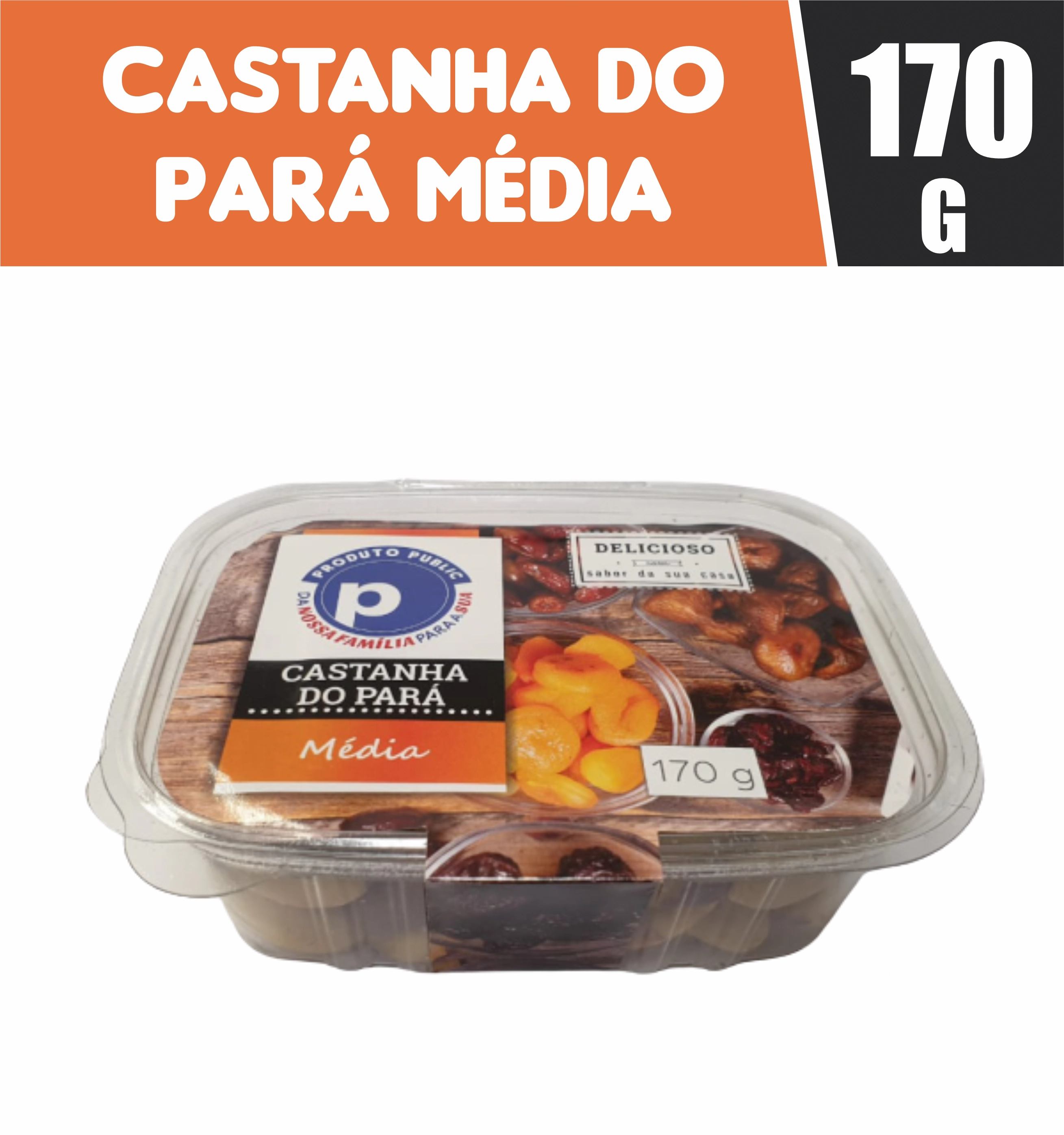 Castanha Para Media Public 170g
