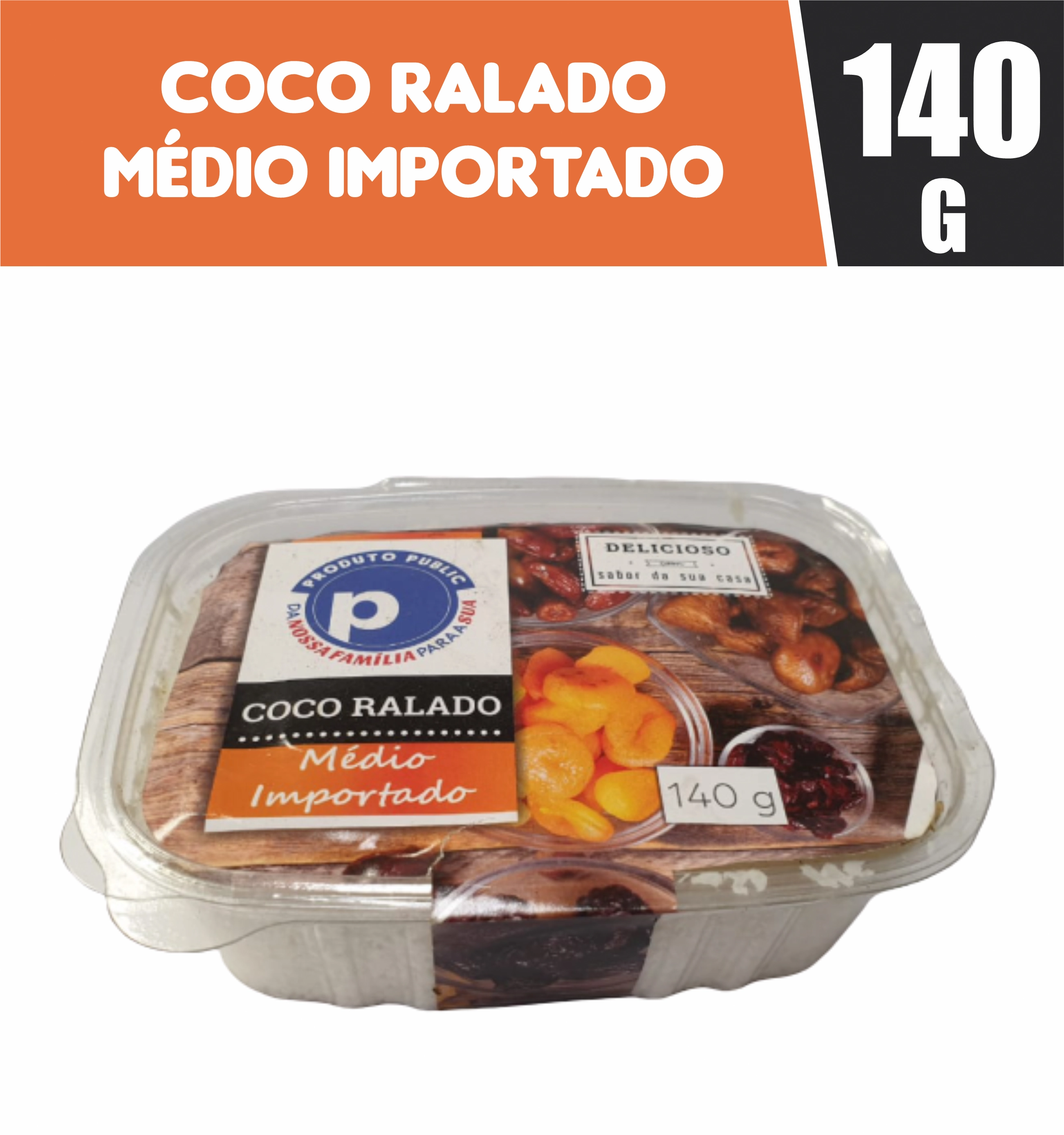 Coco Ralado Medio Imp. Public 140g