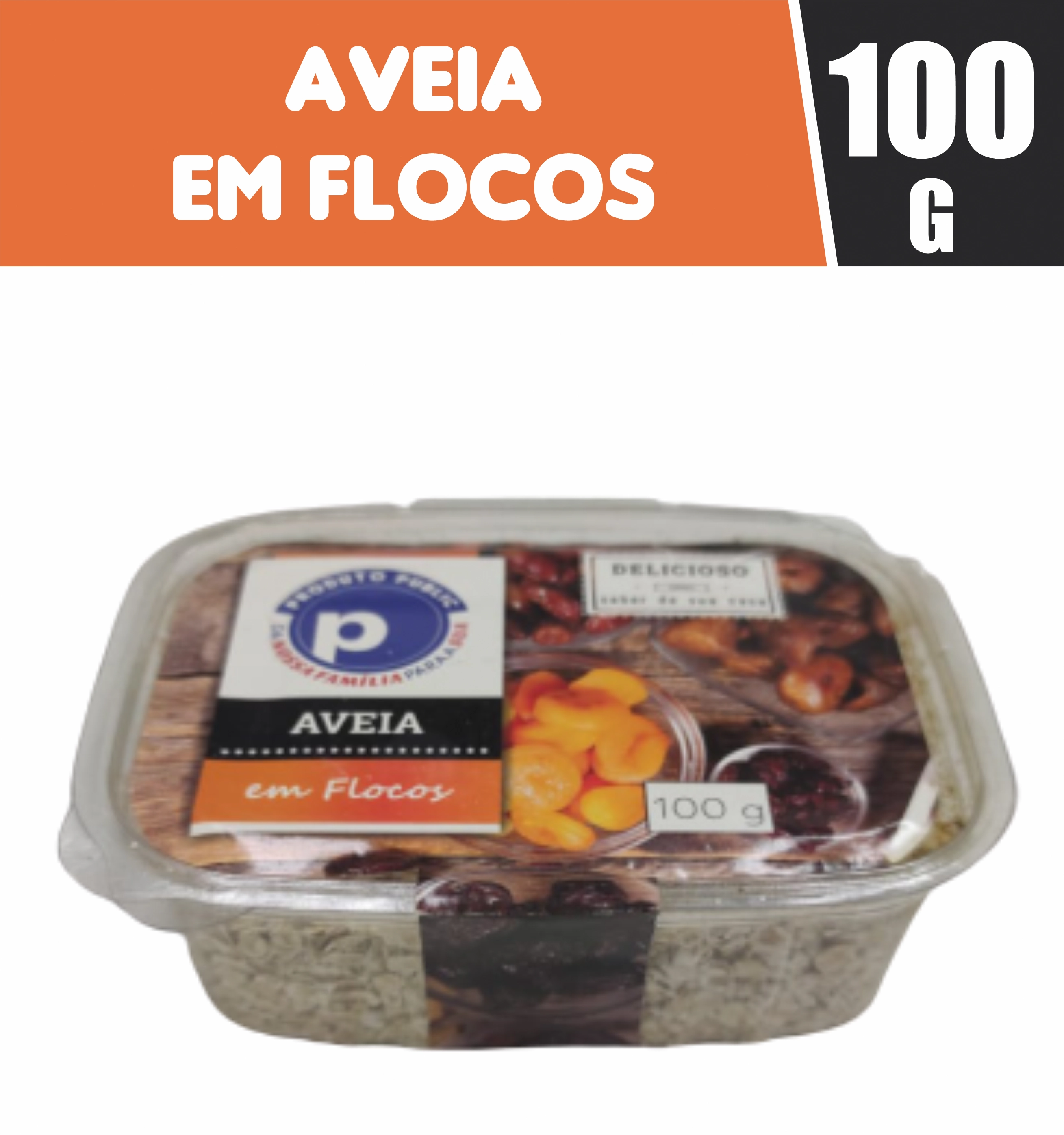 Aveia Flocos Finos Public 100g