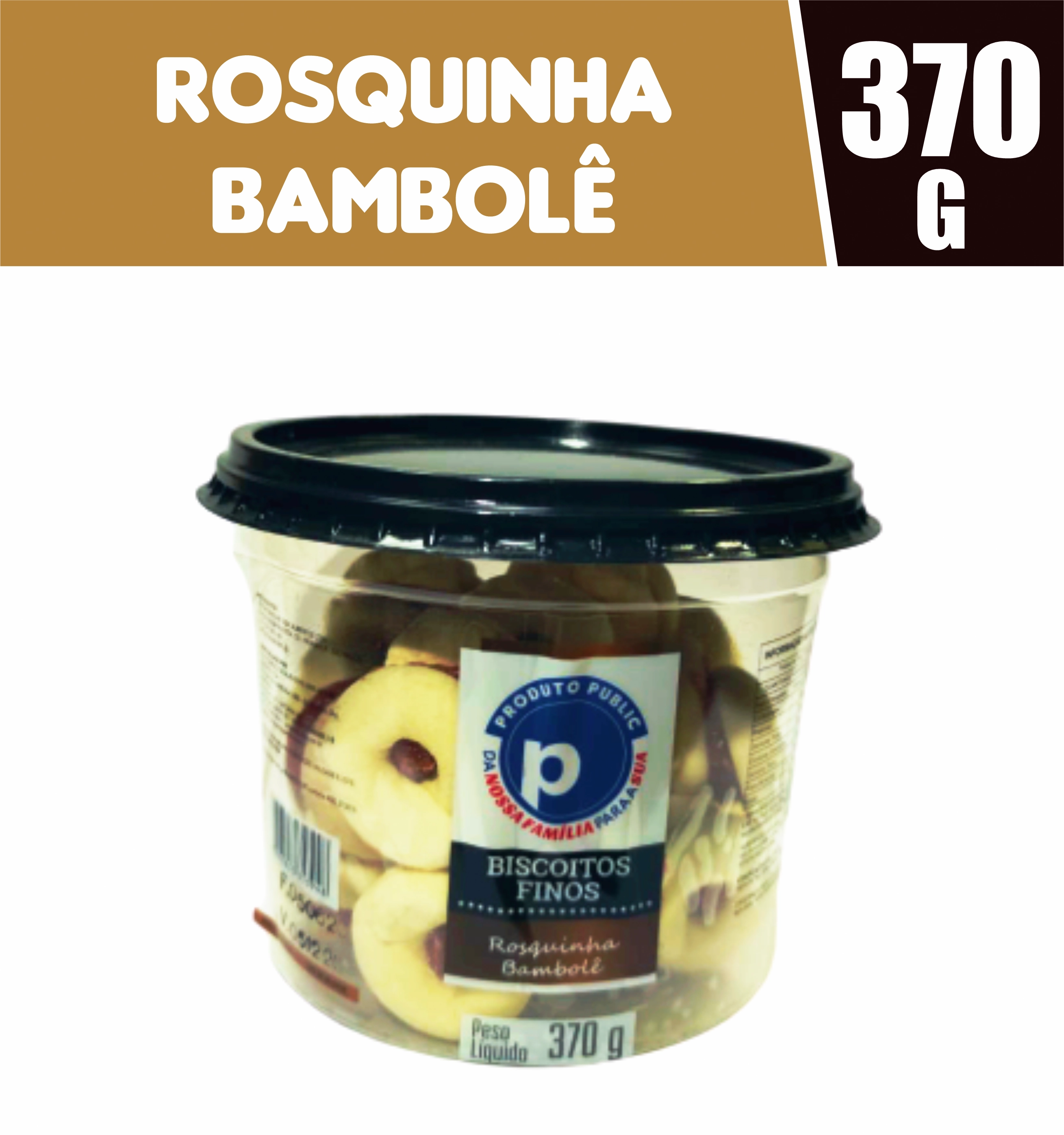 Bisc Public 370g Bambole