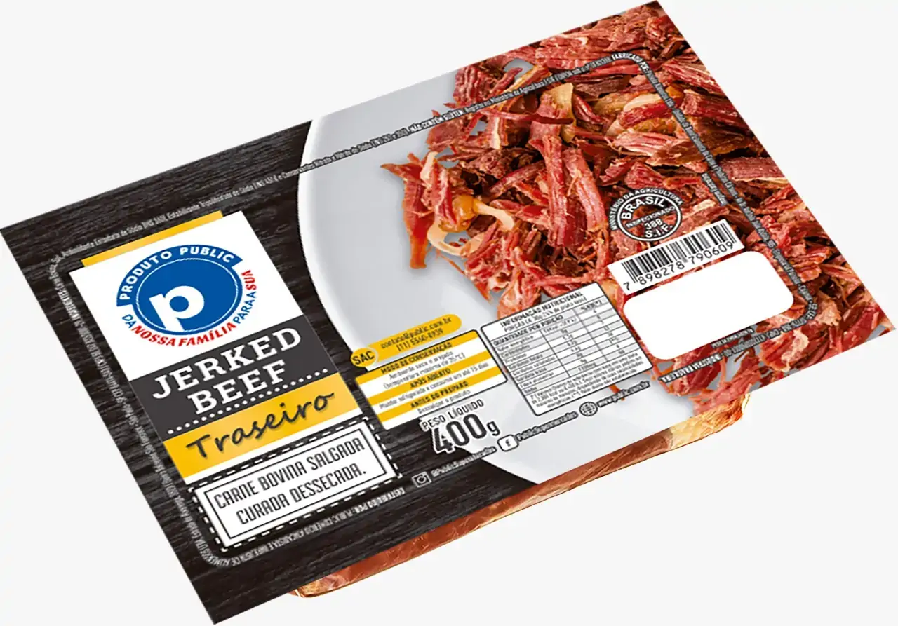 Jerked Beef Public 400g Traseiro