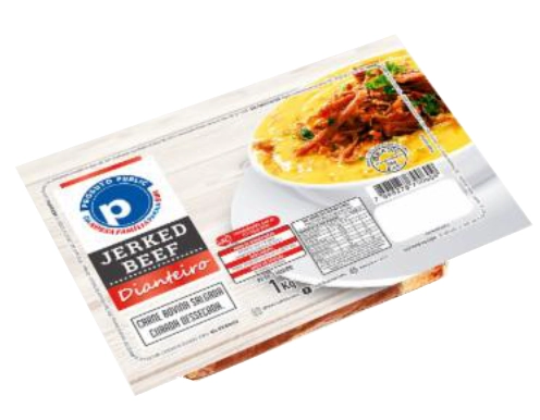 Jerked Beef Public 1kg Dianteiro
