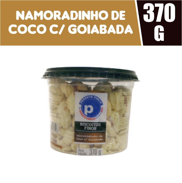 Bisc Public 370g Namoradinho C/coco
