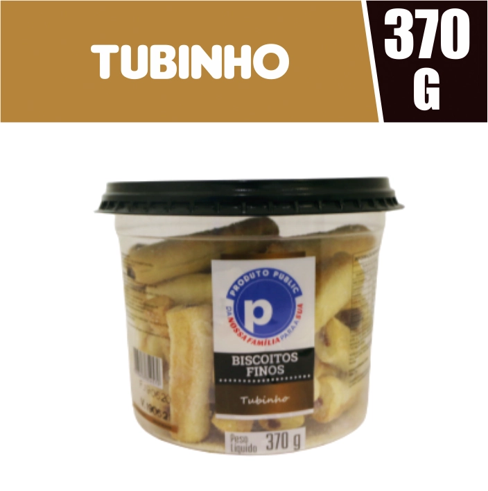 Bisc Public 370g Tubinho
