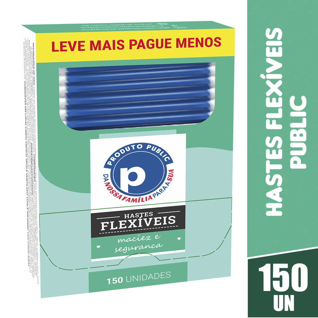 Hastes Flexiveis Public C/150 Lv Pg