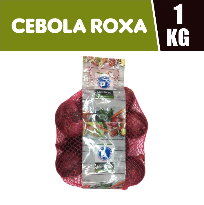 Cebola Roxa Public Redinha 1kg