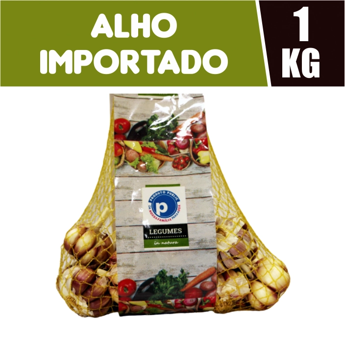 Alho Importado Public Redinha 1kg