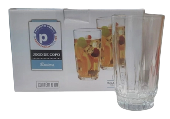 Jogo De Taca Baviera 340 Ml Public