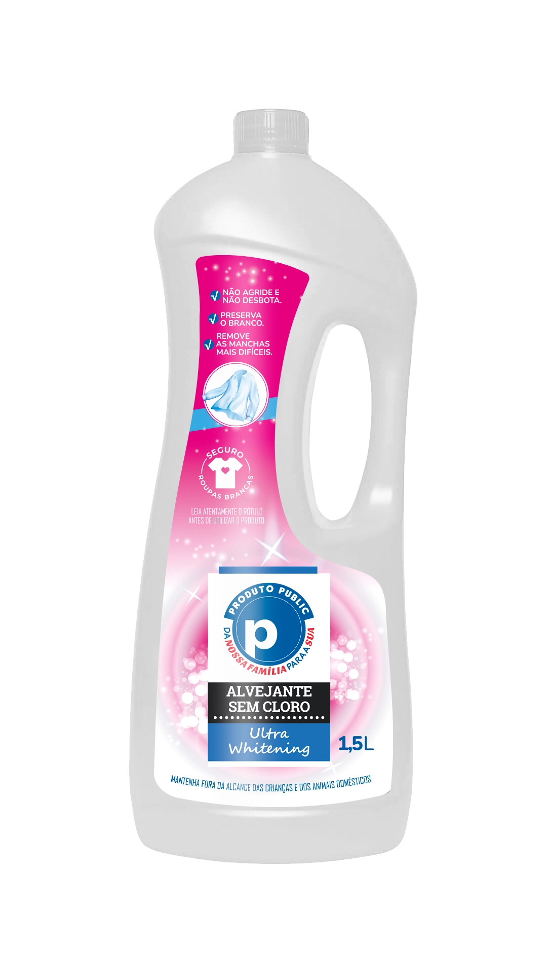 Alvej Public 1,5l S/cloro Whitening