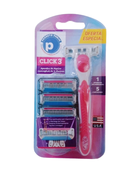 Apar Depil Public 3lam Click3 5 Cartuchos
