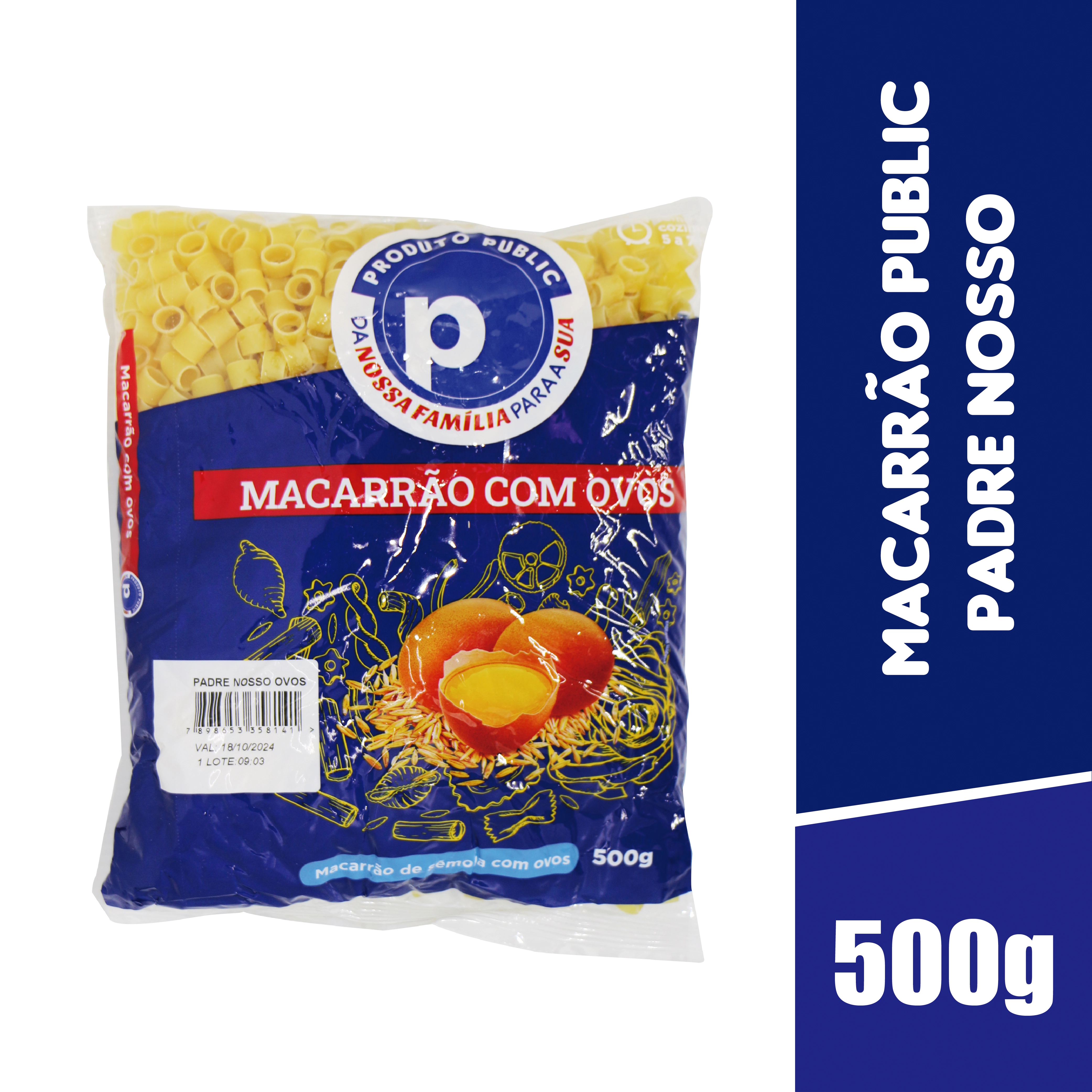 Mac Public Ovos 500g Padre Nosso