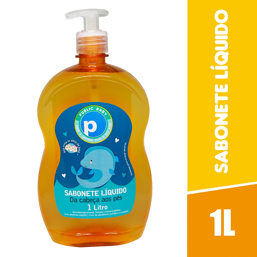 Sab Liq Da Cabeca Aos Pes Public Baby 1l
