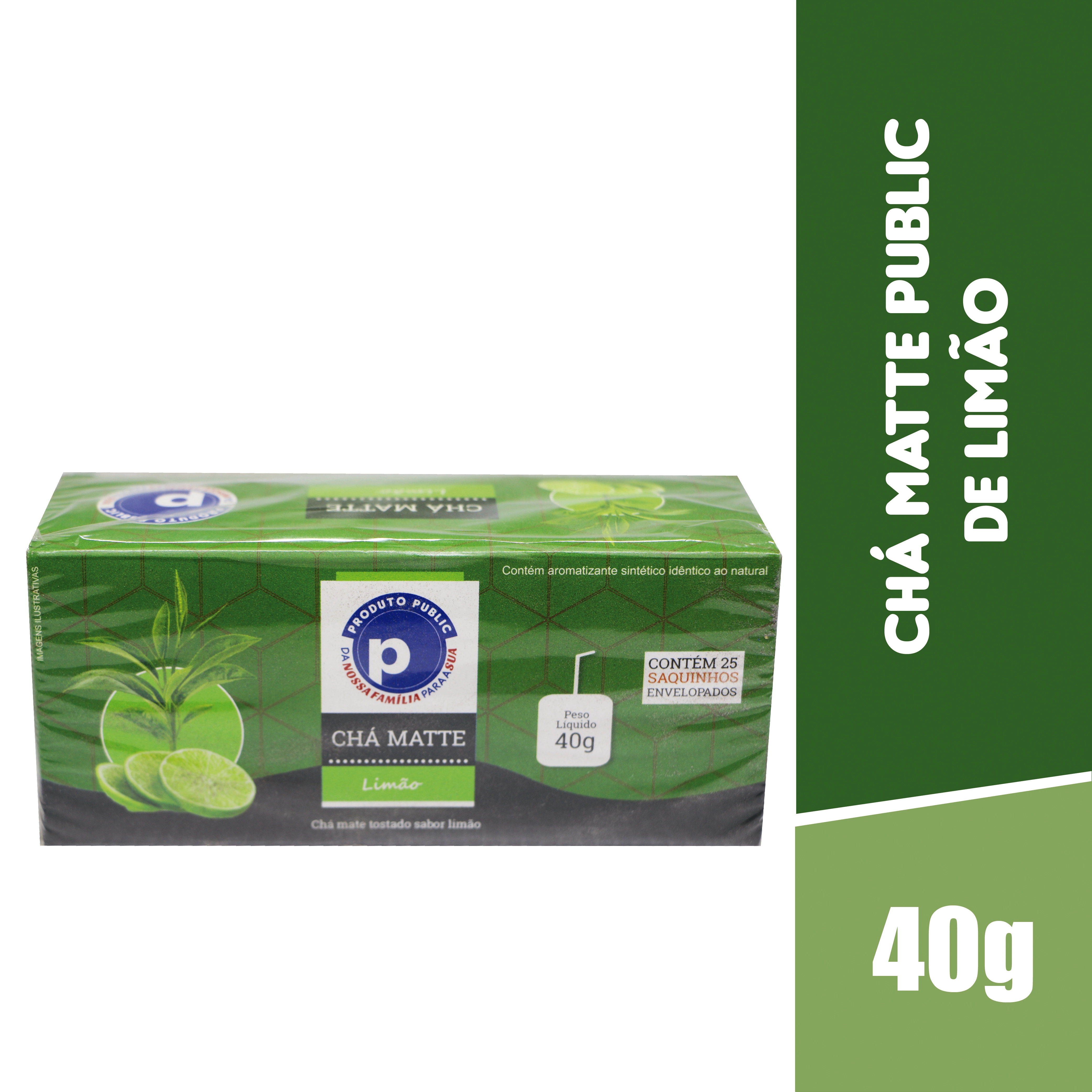 Cha Matte Public 40g Limao