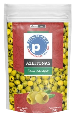 Azeitona Public 120g S/ Caroco
